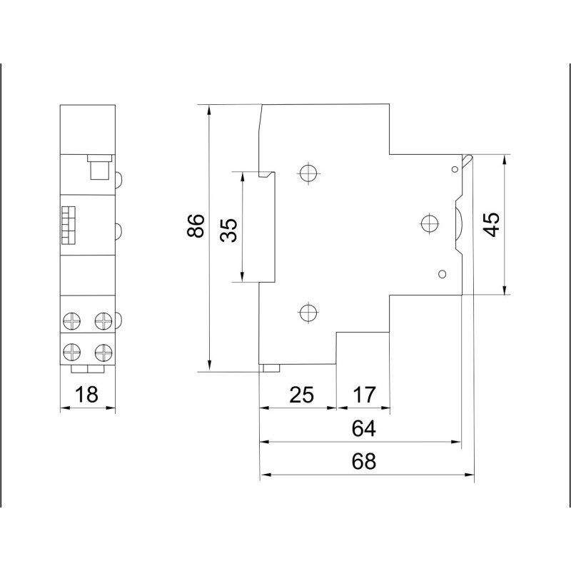 Таймер освещения 16А 230В электромеханический [MTA30-16] ТО47 УЕК