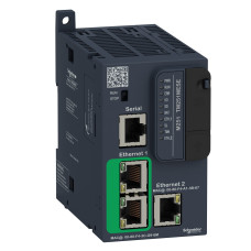 Логический контроллер (ПЛК) M251 24В RS485 2xEtherNet [TM251MESE] Modicon Schneider Electric