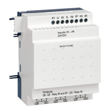 Модуль дискретных 14 входов/выходов 24V DC [SR3XT141BD] Zelio Logic Schneider Electric