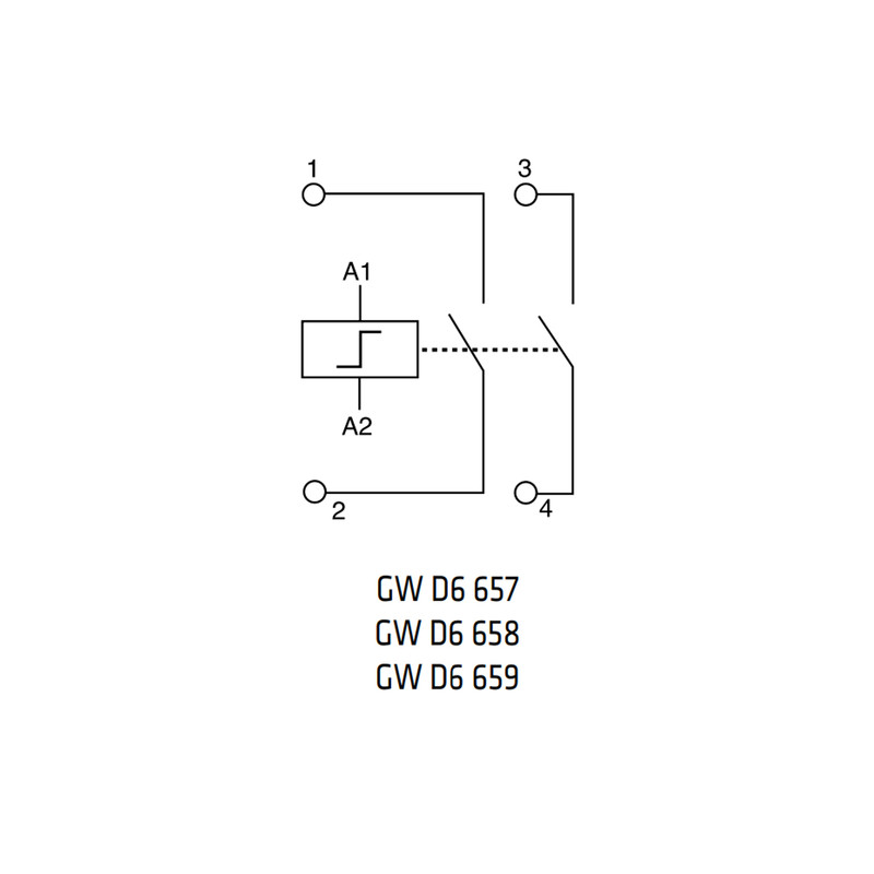Імпульсне реле 1P 16A AC 230В 2NO [GWD6659] RLB GEWISS