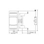 1-400Гц цифровой измеритель частоты [DF-DIN] Samwha
