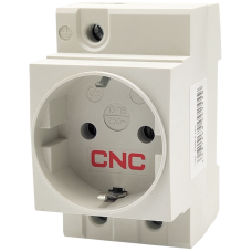 Розетка на DIN-рейку 2P+PE 16A 250V с заземлением [Б00038795] TMS-5 CNC