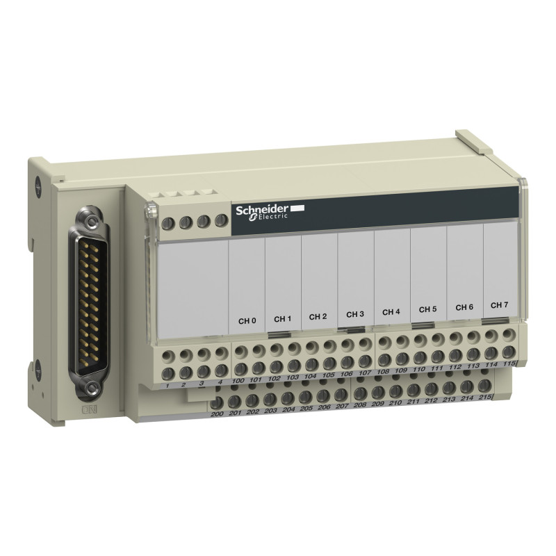Аналоговые входы TELEFAST 8 каналов [ABE7CPA02] Schneider Electric