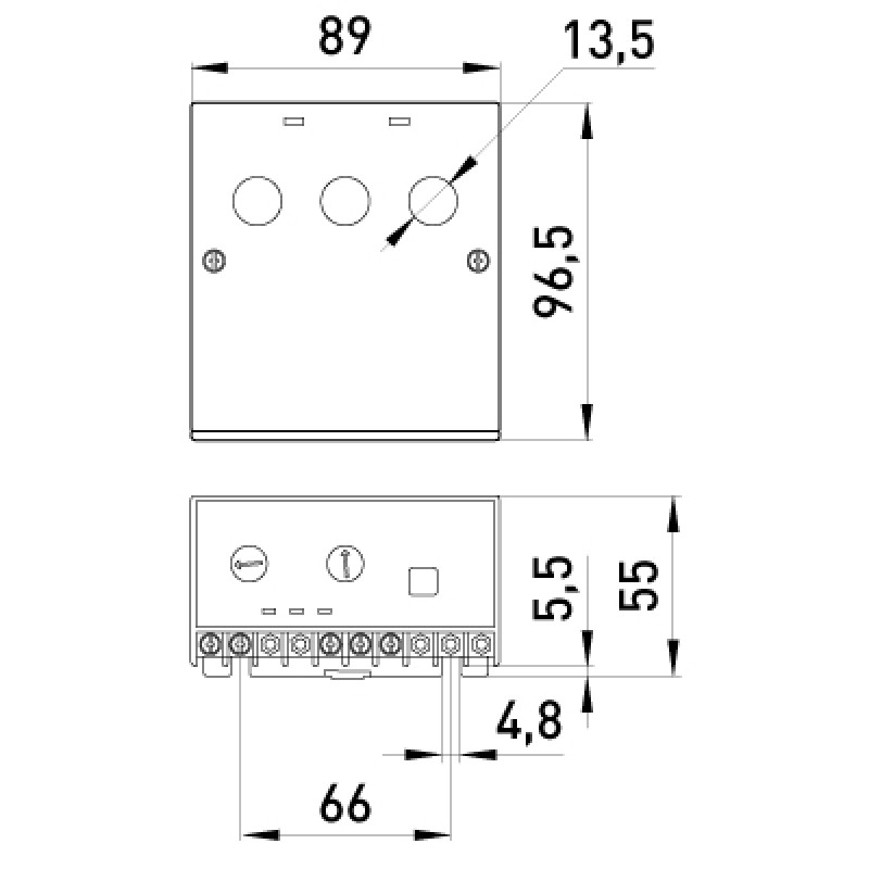 Реле захисту двигуна 12-60А [p0690001] e.control.m01 ENEXT