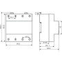 63A Трехфазное реле контроля напряжения и тока [AVR-63T] Samwha
