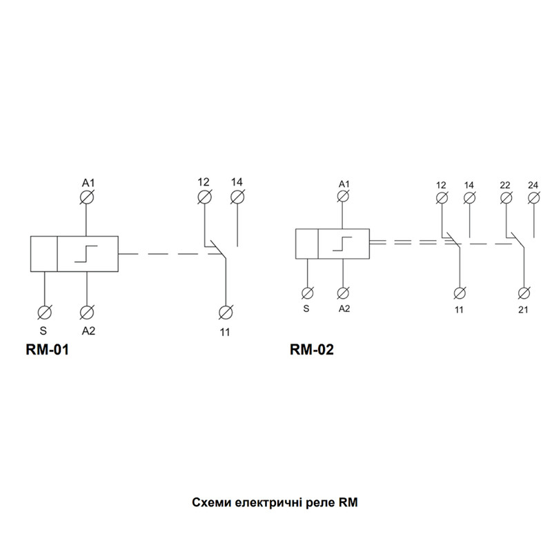 Імпульсне реле 16А 1 контакт AC/DC 12-240В [SB-RM-01-ACDC12-240V] RM UEC