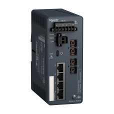 Коммутатор сетевой управляемый 4TX/2FX-SM [MCSESM063F2CS0] Modicon Schneider Electric