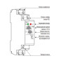 Реле контролю споживаного струму 8А AC/DC 240В 1.6-16А [2470019] PRI-51/16 ETI