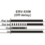 0.1-6сек 5А задержка на выключение реле времени 160-250V [ERV-06M] Samwha