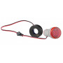 Ваттметр цифровой 26/45 кВт 230/400V AC тип А ᴓ22мм круглый красный [A0190010203] U-ADM-W АСКО