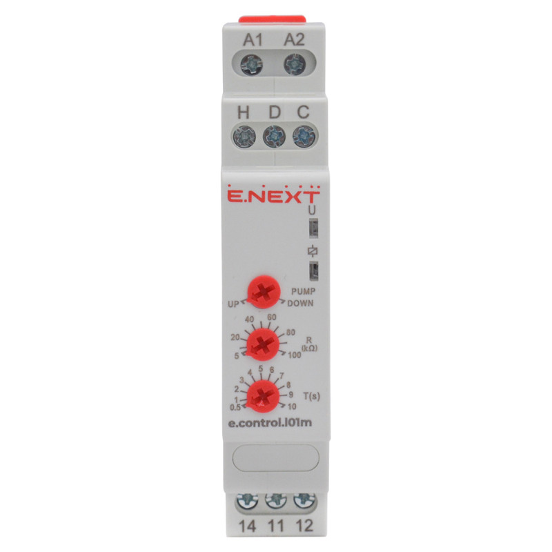 Реле контролю рівня рідини 8A 24-265V AC/DC 1CO [p075003] E.NEXT e.control.l01m