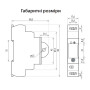 Реле контроля потребляемого тока 8А AC/DC 240В 1-20А [2471830] PRI-32 UNI ETI
