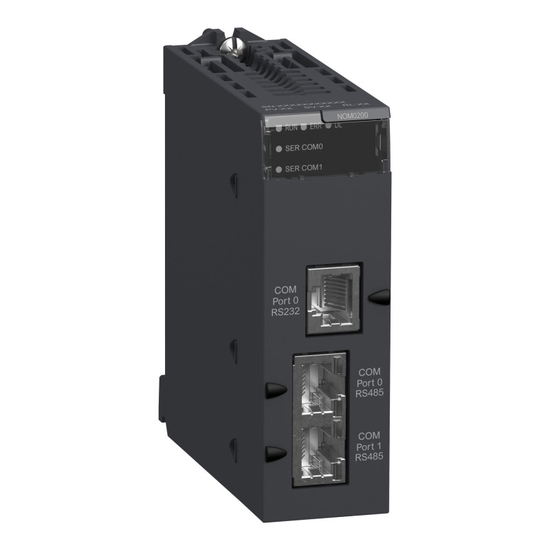 Модуль последовательной связи 2xRS485 1xRS232 порти [BMXNOM0200] Schneider Electric