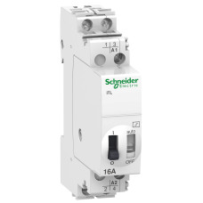 Импульсное реле 2P 16A AC 24V DC 12V 2NO [A9C30112] iTL Schneider Electric