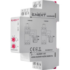 Реле контролю рівня рідини 8А 24-240V AC/DC 1CO [p075001] E.NEXT e.control.l01
