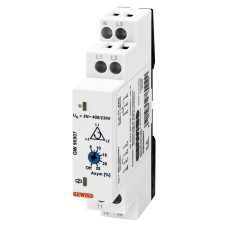 Трехфазное реле контроля фаз 5А 230/400В АС 1CO [GW96907] GEWISS