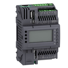 Логический контроллер (ПЛК) М172 18 входов/выходов 24В с дисплеем 2xRS485 EtherNet [TM172PDG18R] Modicon Schneider Electric