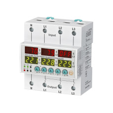 80А Трехфазное реле контроля напряжения и тока с нейтралью [AVR-3S-80A] Samwha