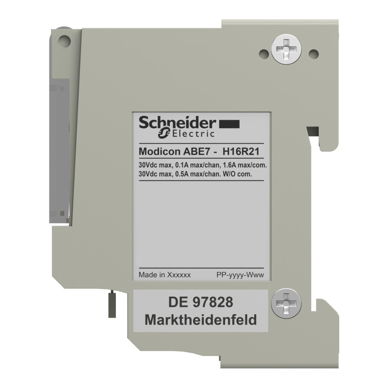 Соединительная колодка TELEFAST 16 вход/выход 2P LED 125мм [ABE7H16R21] Schneider Electric