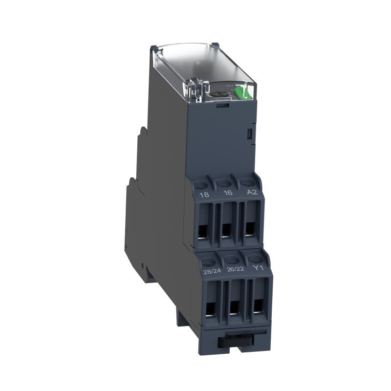 1сек-300годин затримка на увімкнення реле часу 5A 24-240В AC/DC [RE22R2AMR] Schneider Electric
