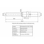 Автомобільний роз'єм штир Deutsch DTM Size 20 (20 шт.) 0,5мм.кв 20AWG нікельований [0460-202-20141] TACTIX