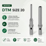 Автомобильный разъем розетка Deutsch DTM Size 20 (1 шт.) 0,5мм.кв 20AWG никелированный [0462-201-20141] TACTIX