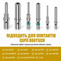 Набір автомобільних роз'ємів 3 види (200 шт.) Deutsch DTP/DT/DTM Size 12/16/20 нікельовані [Deutsch-200] TACTIX