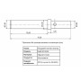 Автомобильный разъем розетка Deutsch DT Size 16 (1 шт.) 0,5–2мм.кв 14-20AWG никелированный [0462-209-16141] TACTIX