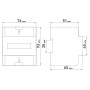 Трифазний електронний лічильник 100А клас 1 [i0310032] E.NEXT e.control.w05