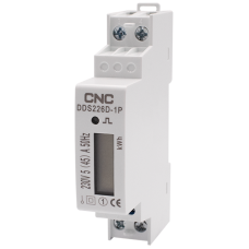 Однофазный электронный счетчик 45А класс 1 LCD дисплей [Б00044051] DDS226D-1P CNC
