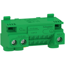 Клеммный блок PE 63A 14 отверстий 3x25мм.кв/11x4мм.кв [LGYT1E14] Linergy Schneider Electric