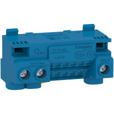 Клеммный блок N 63A 14 отверстий 3x25мм.кв/11x4мм.кв [LGYT1N14] Linergy Schneider Electric