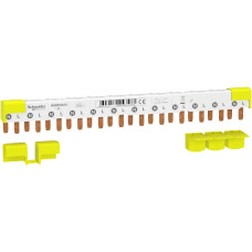 Шина соединительная 1P+N 80A 12 модулей шаг 9мм (21,8см) [A9XPC612] Acti9 Schneider Electric