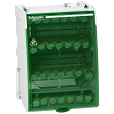 Шина нулевая (кросс-модуль) 4х7 отверстий 100А на DIN-рейку [LGY410028] Linergy DS Schneider Electric