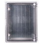 Корпус пластиковий 500x400x180мм ABS IP65 прозорі двері [p084206] E.NEXT e.plbox.pro.p.50.40.18.tr