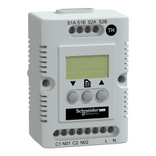 Термостат электронный 4А -40-80 °C 240В AC для шкафа [NSYCCOTH230VID] ClimaSys CC Schneider Electric