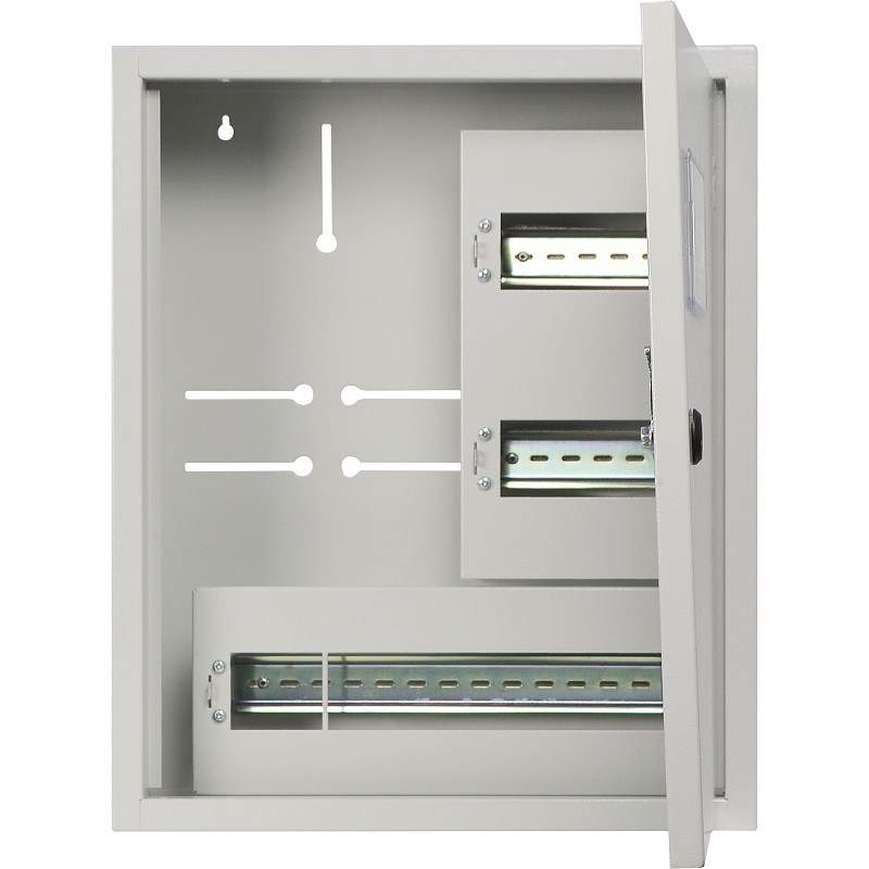 Корпус металлический под 3-ф счетчик 27 модулей 460x380x125мм навесной IP31 с замком [A0260030014] Light UBox АСКО