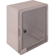 Корпус пластиковий 300х350х165мм IP65 прозорі двері [CP5031] E.NEXT e.plbox.300.350.165.tr