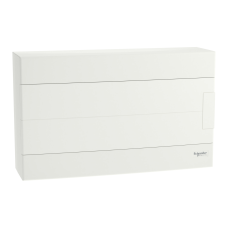 Розподільчий щит 18 модулів пластик навісний 317x364x103мм білі двері [EZ9EUD118] Easy9 EU Schneider Electric