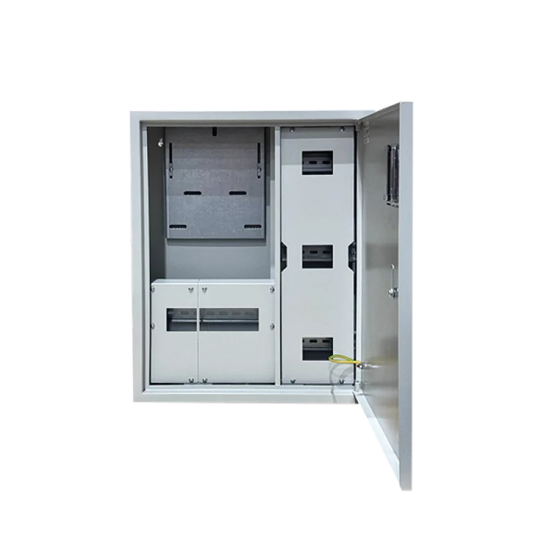 Корпус металлический под 3-ф счетчик 18 модулей 560x440x165мм навесной [SKM24-N-3-18-31-U] ЩОРн-3/18 UEC