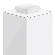 Вентиляционная крышка на дах шафи PRISMA P 228x228мм сталь IP54 белая [NSYCAC228RMB] ClimaSys CA Schneider Electric