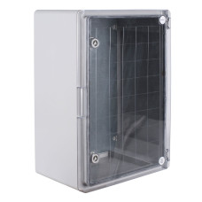 Корпус пластиковий 600x400x200мм ABS IP65 прозорі двері [p084207] E.NEXT e.plbox.pro.p.60.40.20.tr