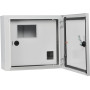 Корпус металлический под 1-ф счетчик 4 модуля 300,3x330x149,5мм навесной IP54 с замком [A0260030015] Light UBox АСКО