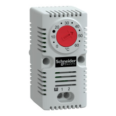 Термостат нагревателя 10А 0-60 °C 1NC 250В AC для шкафа [NSYCCOTHC] ClimaSys CC Schneider Electric