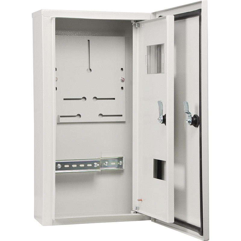 Корпус металлический под 3-ф счетчик 9 модулей 530,3x290x149,5мм навесной IP54 с замком [A0260030016] Light UBox АСКО