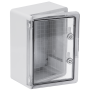 Корпус пластиковий 350х250х150мм IP65 прозорі двері [MKP92-N-352515-65-U] УХЛ1 ЩМПп УЕК
