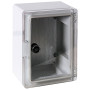 Корпус пластиковый 210х280х130мм IP65 прозрачные двери [CP5011] E.NEXT e.plbox.210.280.130.tr