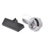 Замок подвійна 22-25/50 бородка пластиковий ключ [s053102] e.lock.02 E.NEXT