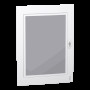 Двері пластик 550x750x20мм для щита 4 ряди 24 модулі прозорі [LVSXDT424] PrismaSeT XS Schneider Electric