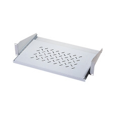Полка перфорированная выдвижная 19" 2U глубина 250мм для шкафа [NSYBT2U25P] Actassi Schneider Electric